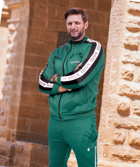 NEW GREEN KEEP TRACKSUIT