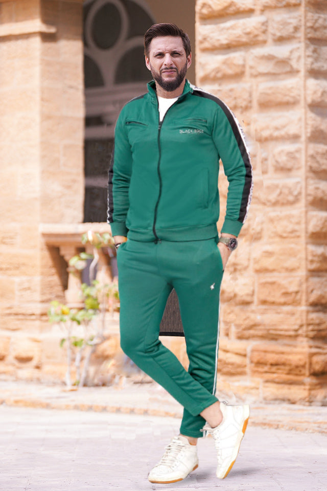 NEW GREEN KEEP TRACKSUIT