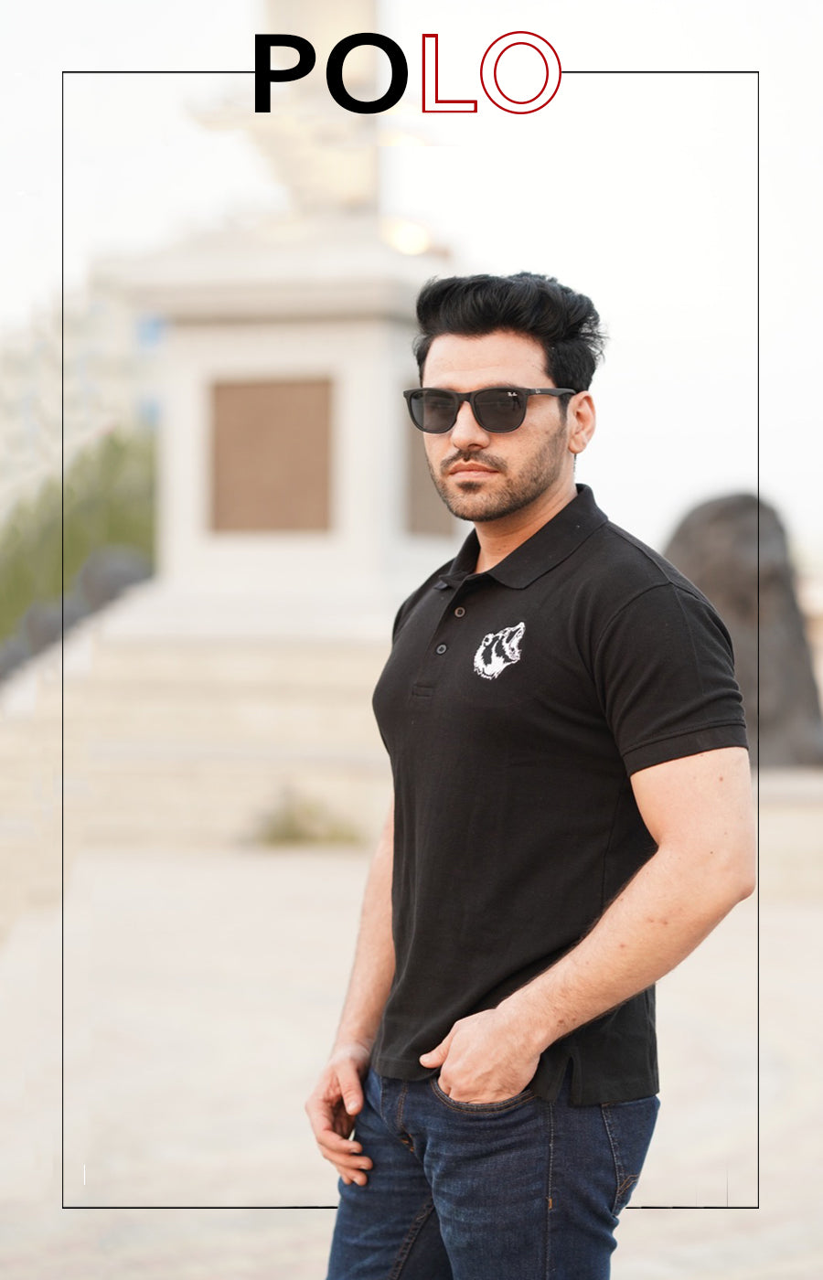 Roar Exclusive Polo - Black