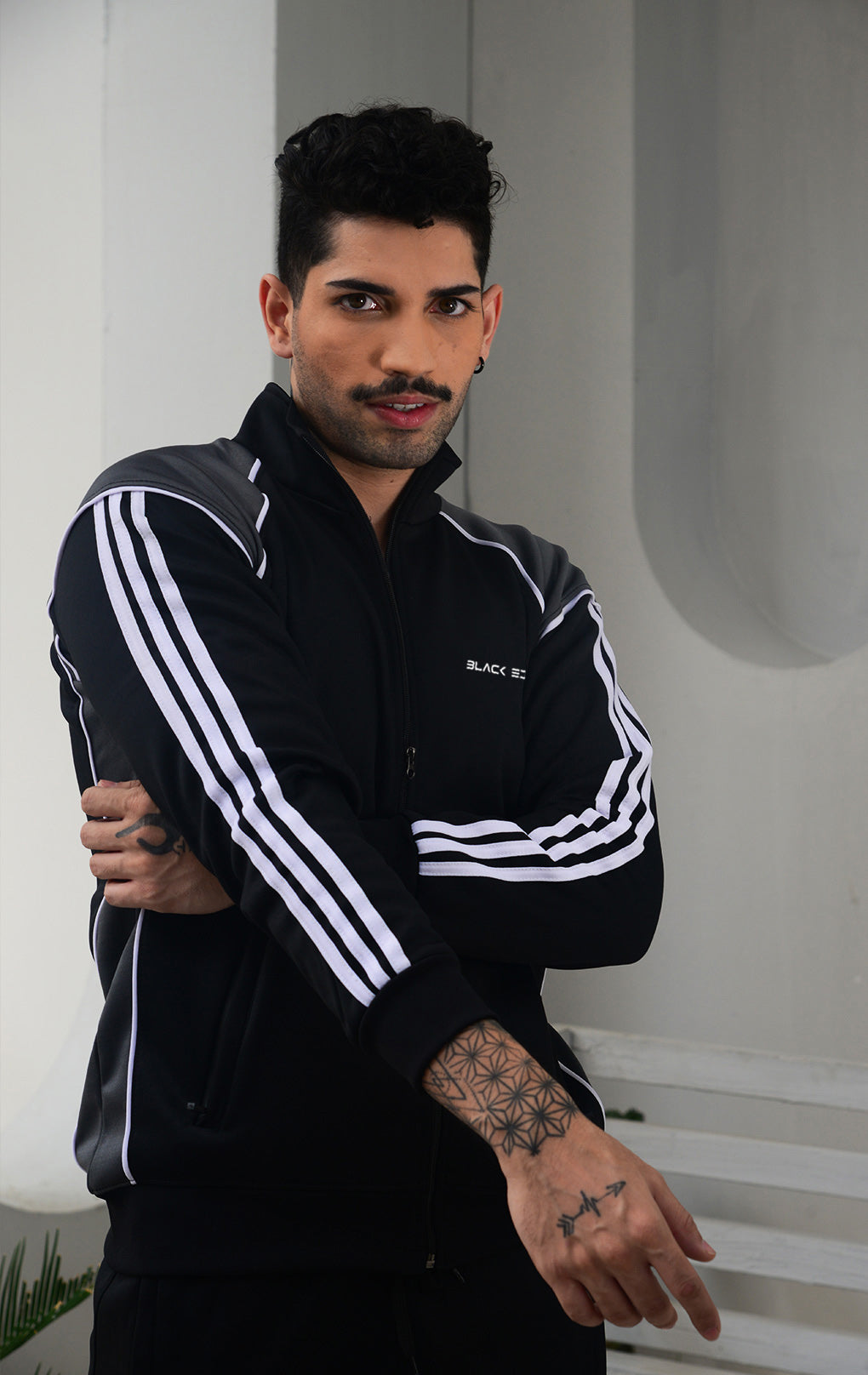 NEW BLACK WINTER - STRIPED TRACKSUIT