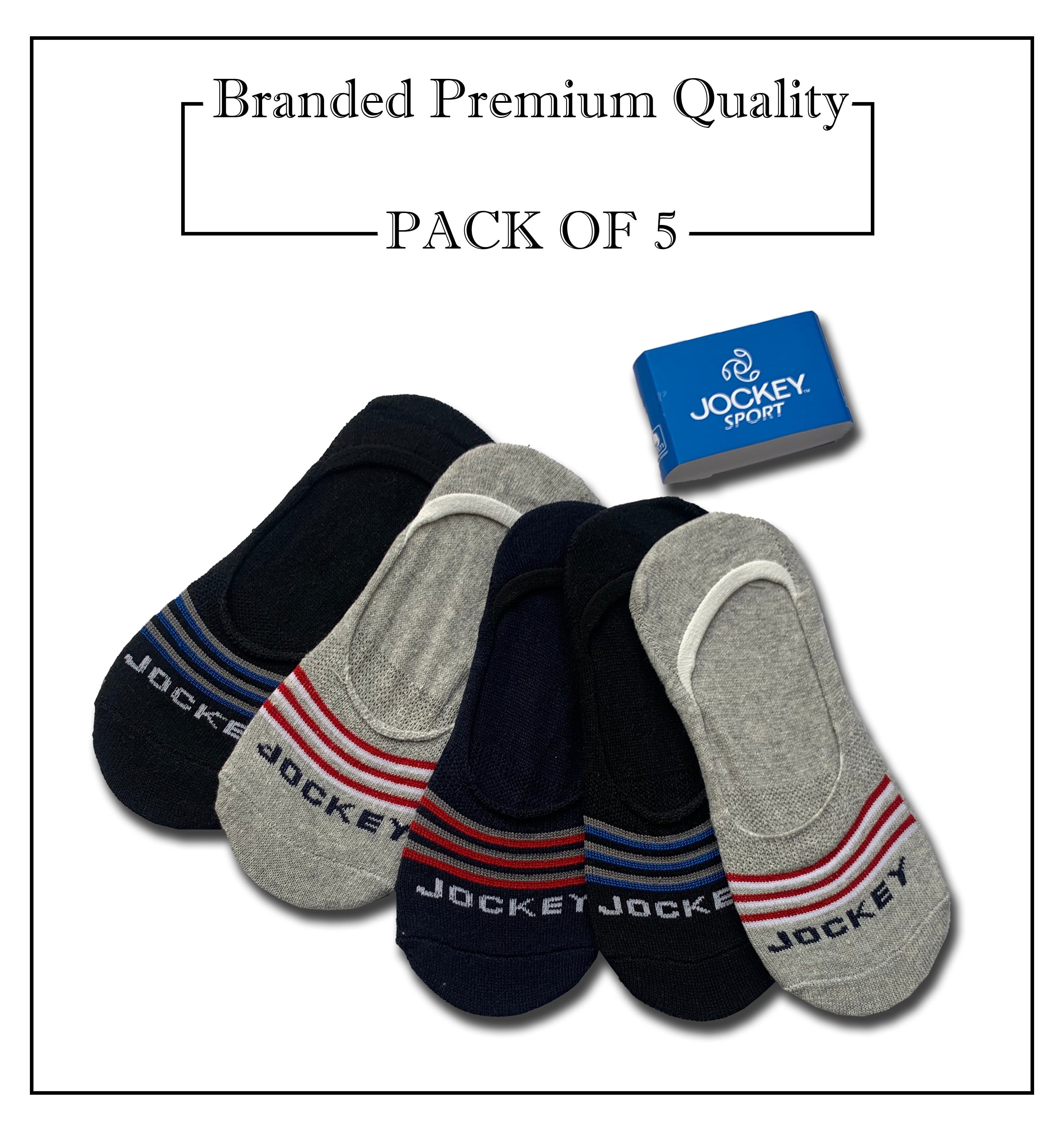 JOKI-108 New Branded Loafer Socks ( pack of 5 )